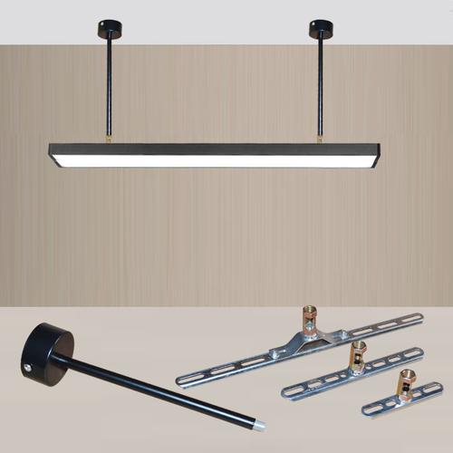 長(zhǎng)條燈吊桿支架 教室與辦公室照明的穩(wěn)固選擇